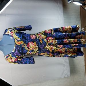 Lularoe A Line Crew Neck Dress sz 2XL